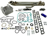 OIL / EGR Cooler + Intake Gaskets + Blue Spring FPR for 6.0L Powerstroke Diesel