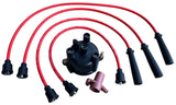 Distributor Cap + Rotor + Spark Plug Wires fits 1986-1995 Jimny F5A 550cc Turbo