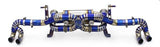 3" Titanium Exhaust into 2.5" Quad Tips fits Huracan LP580 LP610 Coupe / Spyder