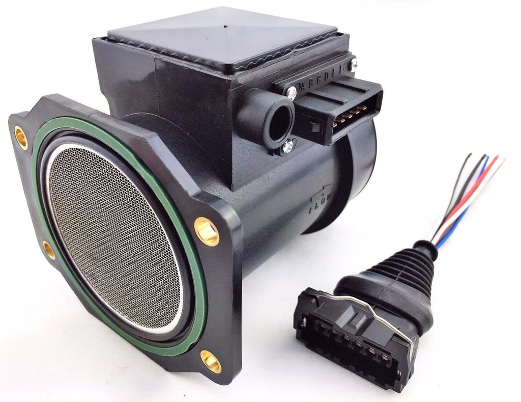 NISSAN 300ZX INFINITI 90-96 J30 3.0L Mass Air Flow Meter Sensor with Wire Harness - 80MM AFM MAF UPGRADE 180SX 200SX 240SX SILVIA SKYLINE