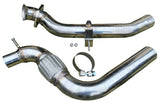 3" Turbo Outlet Exhaust Down Pipe for 2015+ Mustang Ecoboost 2.3 I4 Turbocharged