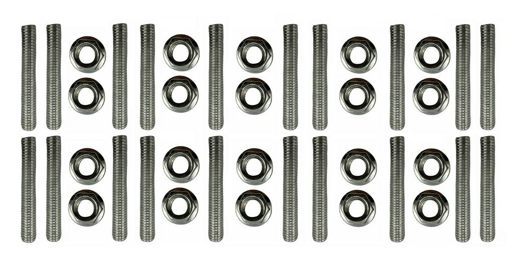 Stainless Steel Bolts Exhaust Manifold Header Stud Kit FOR F150 F250 4.6 5.4 6.8