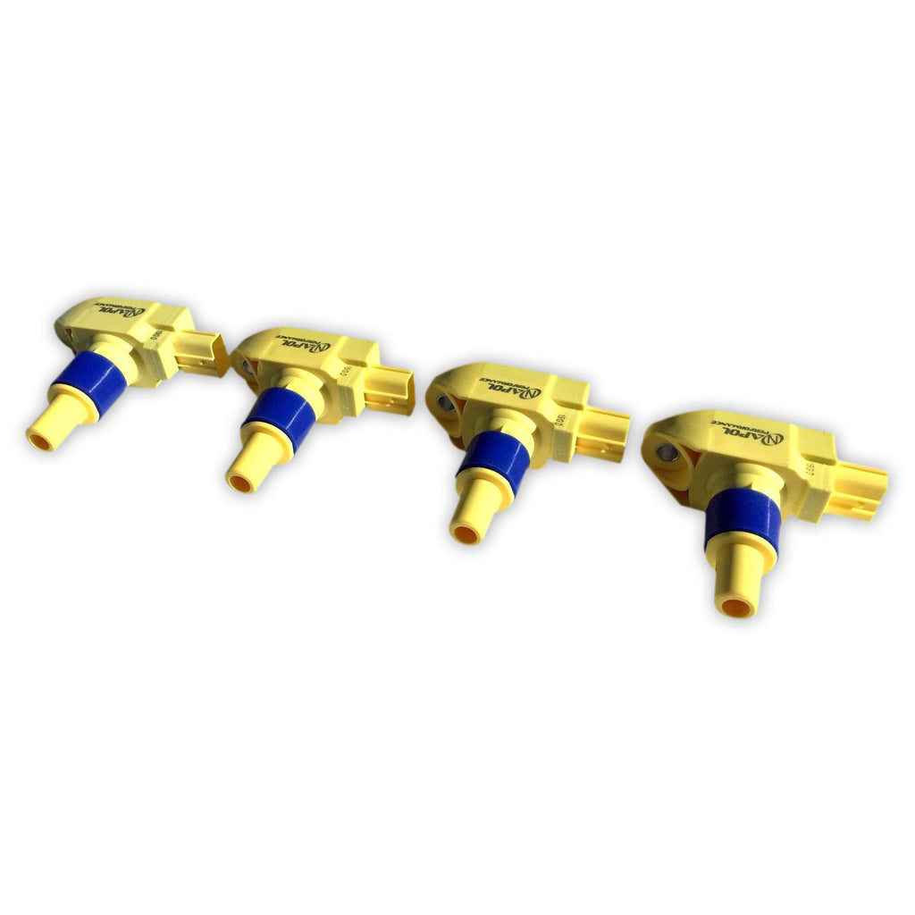 Napol Performance Ignition Coils For Mazda RX-8 (2003-2011) – Yellow/Blue – 2-Year Warranty