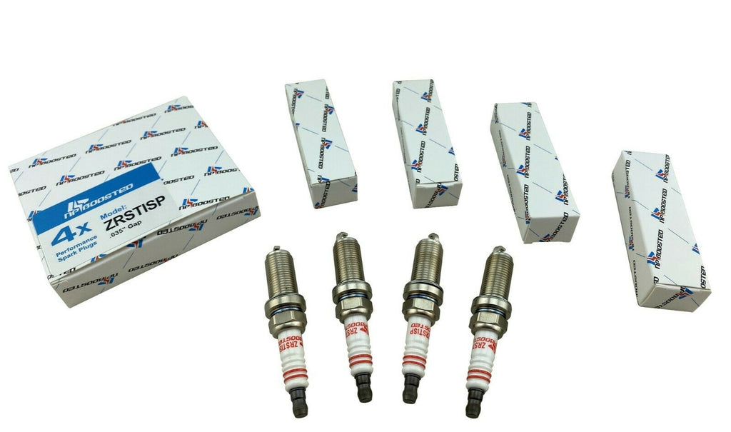 4 Ignition Spark Plugs Set for Impreza WRX STi Forester Legacy Outback 2.5 Turbo