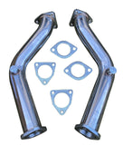 2.5" Dual Exhaust Testpipe Test Pipe Downpipes for 2003-06 350Z G35 Fairlady Z33