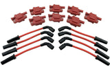 8 Ignition Coils & 10mm Plug Wires for Vette C5 C6 C7 Z06 Camaro SS CTSV 6.2 7.0