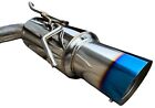 77mm Stainless Steel Exhaust System FOR 08+ Impreza WRX STI Hatch Back 2.5 Turbo