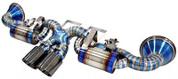 Light Weight Titanium Actuator Valved Exhaust fits 20+ 911 992 GT3 RS GT3RS 4.0L