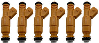 6 Fuel Injector fits 1987-98 Grand Cherokee Wrangler YJ 4L 0280155700 EV1 4 hole