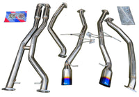 3.0 N54 Twin Turbo Cat Back Upgraded Exhaust System for 335i E90 E92 E93 2DR 4DR