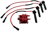 Ignition Coil Spark Plug Wire Set for 99-06 Outback Baja Forester Impreza Legacy