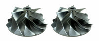 N54 Turbocharger Wheels 6+6 Billet Compressor Side FITS 135i 335i 335is 535i Xi