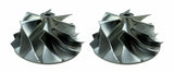 N54 Turbocharger Wheels 6+6 Billet Compressor Side FITS 135i 335i 335is 535i Xi