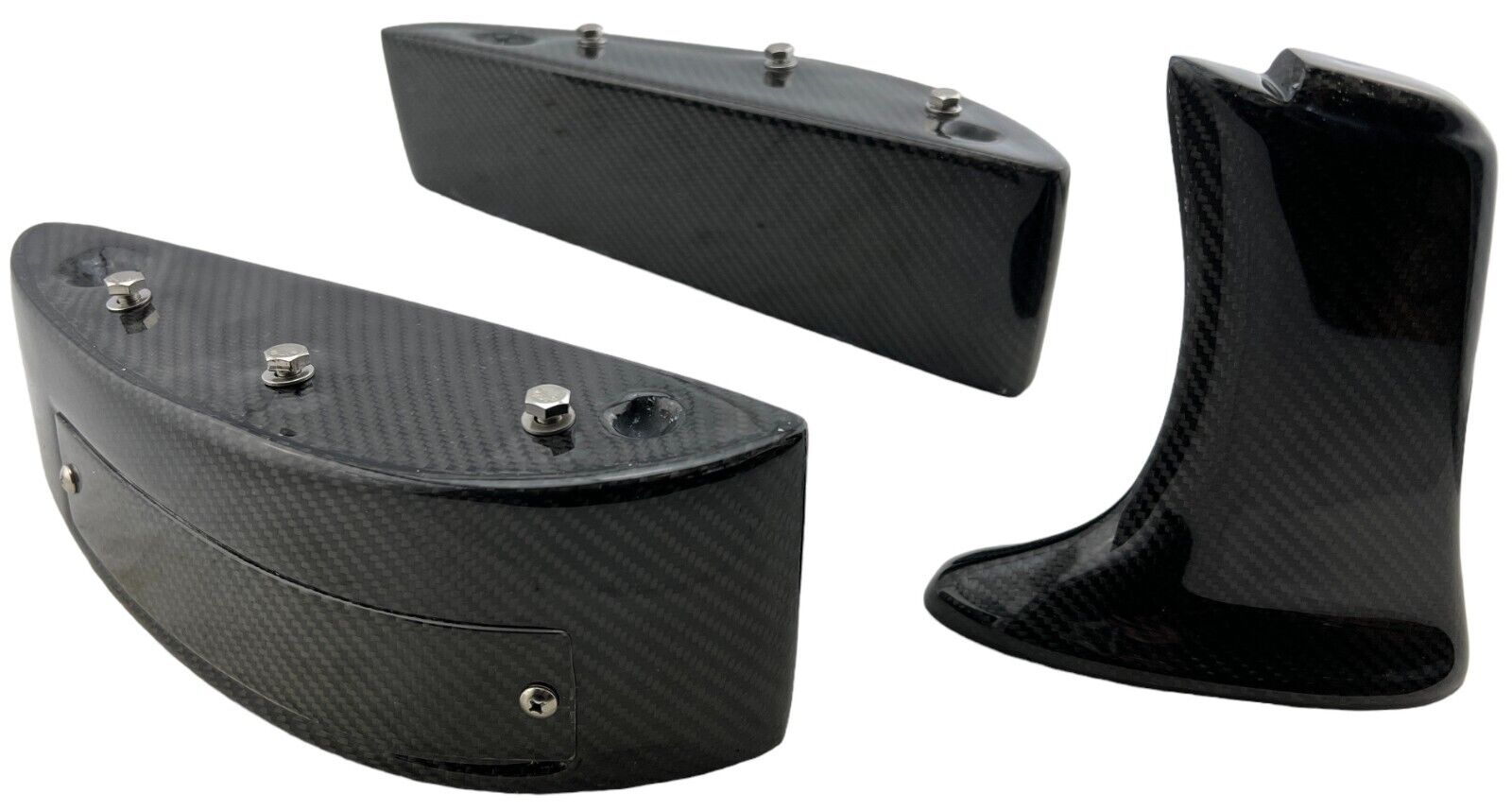 Rear Wing Lift Riser Spacer Kit Carbon Fiber fits OE Spoiler 2007+ GT ...