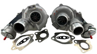 Pair Upgraded Billet Turbos LS RS for 3.5L V6 F-150 Ecoboost 2013 2014 2015 2016