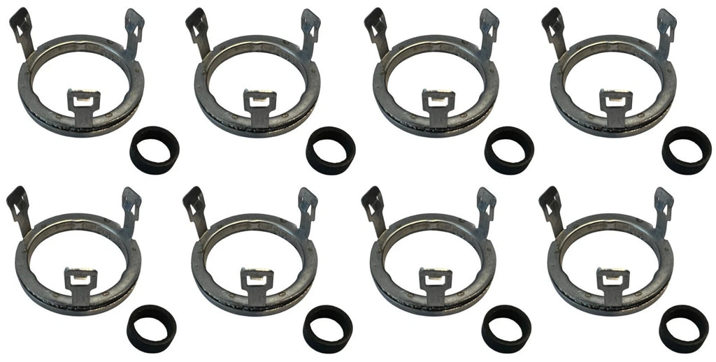 8 Pc Fuel Injectors Decouplers Seal FITS 13537564751 13538651060 N43 N53 N54 N56
