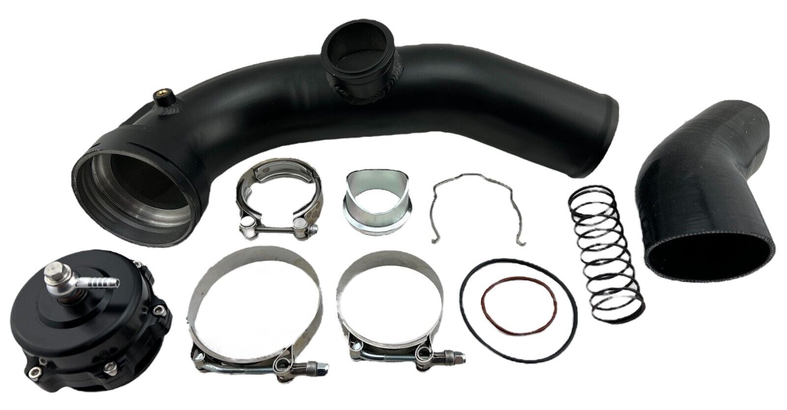 INLET CHARGE PIPE KIT 50MM BLOW OFF VALVE BMW N54 E82 E91 E93 INLET CHARGE PIPE KIT 50MM BLOW OFF VALVE BMW N54 E82 E91 E93