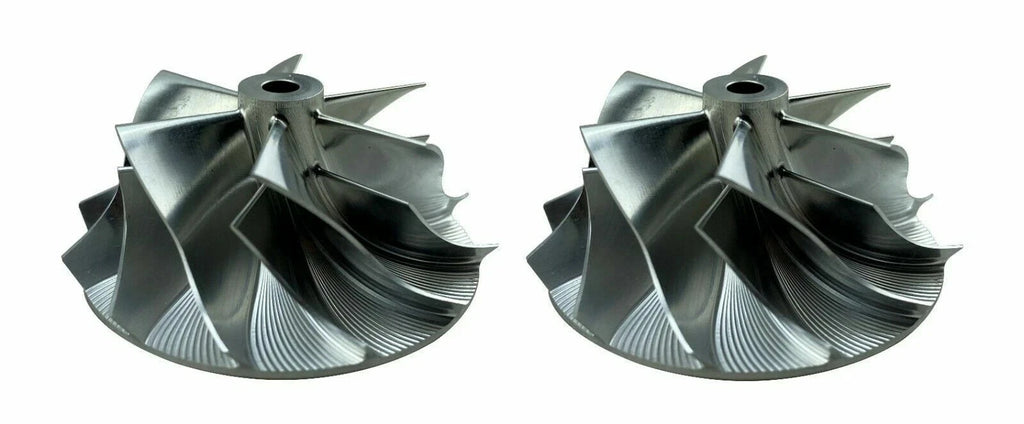 Turbo Billet Compressor Wheel fits N54 535i 535i 735i TD03-10T 6+6 Blade Upgrade