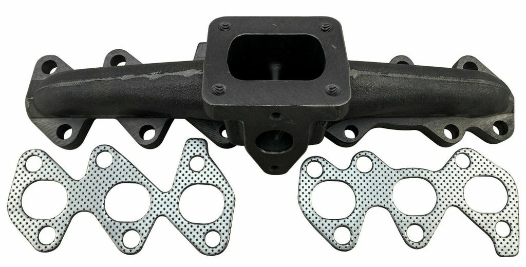 T4 T04B T76 GT45 Turbo Exhaust Manifold Header FITS Supra Aristo JZS161 2JZGTE
