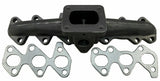 T4 T04B T76 GT45 Turbo Exhaust Manifold Header FITS Supra Aristo JZS161 2JZGTE