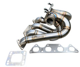 Turbocharger Exhaust Manifold Header Top Mounted T3 for D15 D16 D16Z6 D16Y8 VTEC