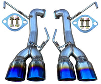 Axle Back Exhaust No MUFFLER BURNT 3.5