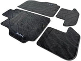 Front & Rear Wave Pattern Custom Floor Mats / Carpet for 2008+ R35 GTR GT-R VR38