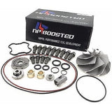 GTP38 Turbo Rebuild Kit 9+0 Compressor Wheel Upgrade FOR 94-03 7.3L Powerstroke