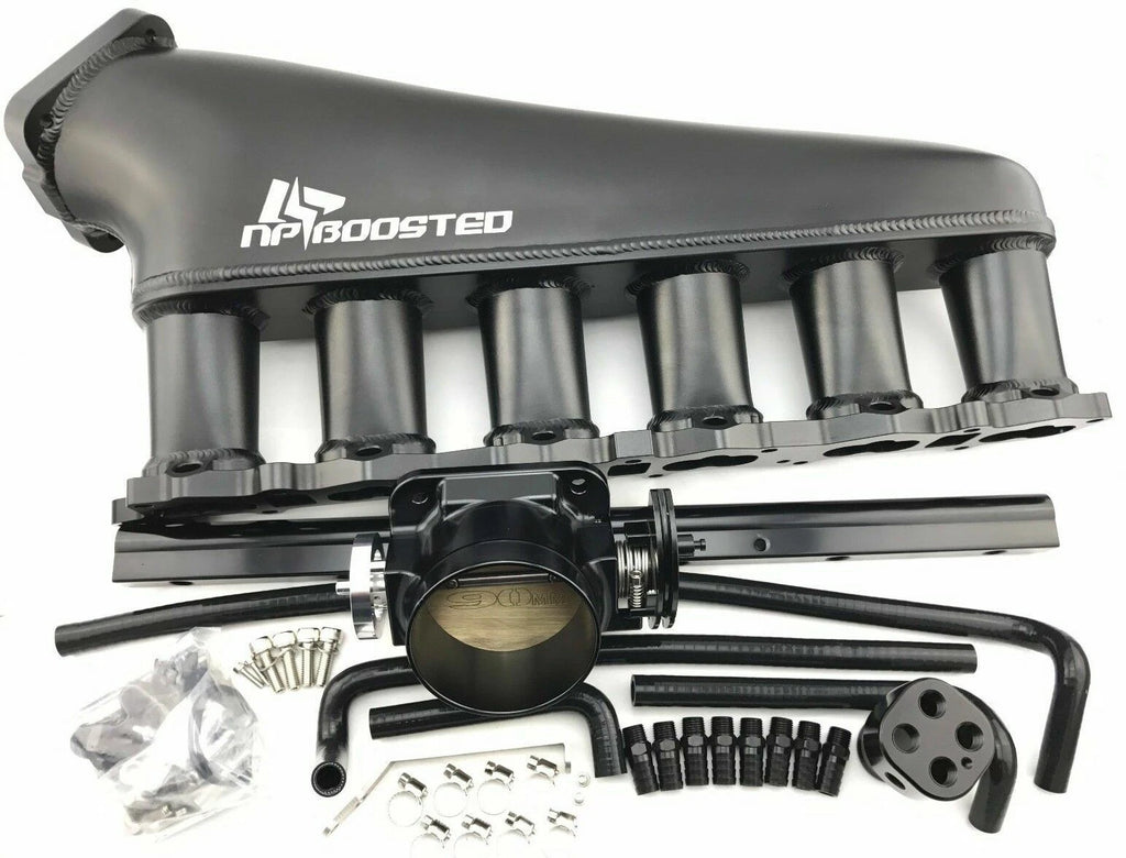 FITS RB26DETT GT-R R32 R33 R34 Billet Intake Manifold Plenum for Skyline RB26 I6
