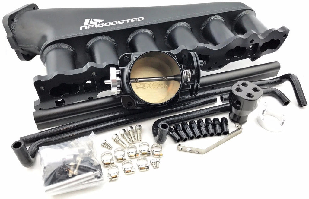 Performance Billet Intake Manifold Forward Facing Kit FITS Skyline RB25DET Turbo