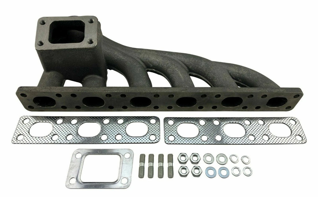 Turbo Exhaust Manifold FOR 1993-05 E36 E46 2.5L 2.8L 3.0L CAST IRON BOTTOM MOUNT