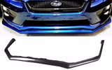 V Style Front Bumper Lip Chin Spoiler Splitter FITS 2015-2021 WRX STi 4DR Sedan