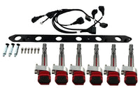 Ignition Coil Conversion Bracket + Coils + Harness FOR R8 to R32 Skyline RB20DET