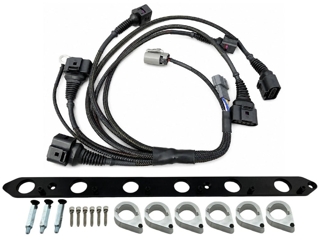 Ignition Coil Conversion Kit FITS R8 Coils onto 1988-1993 RB20DET RB20 Turbo JDM