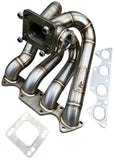 Turbocharger Exhaust Manifold Header Top Mounted T3 for D15 D16 D16Z6 D16Y8 VTEC