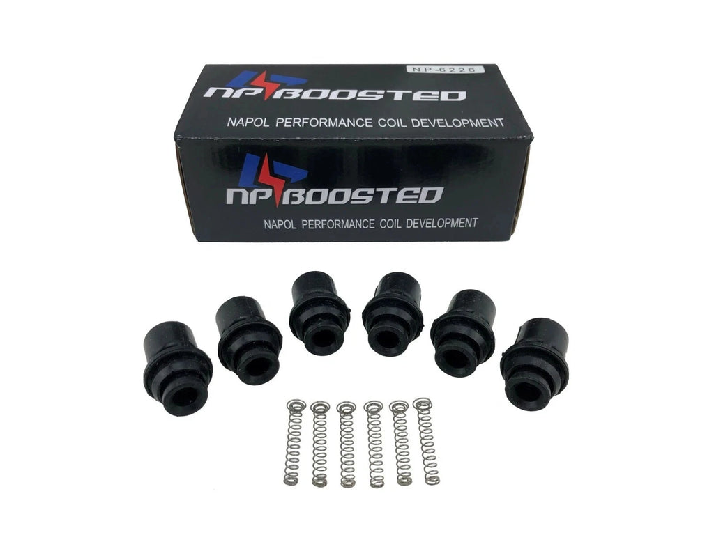 FITS Aristo Supra LQ9 Ignition Coil Rubber Boots Springs Conversion onto 1JZ 2JZ