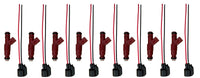 8 Pcs Fuel Injectors Set fits 97-03 Ram 1500 2500 3500 5.9 5.2 V8 Dakota Durango