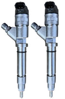 FITS 04 05 GM Chevrolet 6.6L V8 Duramax LLY Turbo Diesel Fuel Injectors Set of 2