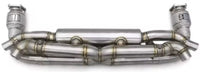 304 Stainless Exhaust System fits 2012-2019 Porsche 911 Turbo S 991.1 991.2 3.8T