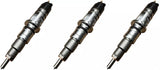 3 Common Rail Diesel Fuel Injectors for 2013-17 Ram Truck Turbo Cummins 6.7L ISB