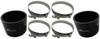 2 Pcs 4 Inch Intercooler Couplers for Turbo & Air Intake 102mm Pipe TBolt Clamps