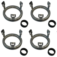 4 Pc Fuel Injectors Service Gasket Seal Rings Decouplers for N43 N53 N56 N63 N54