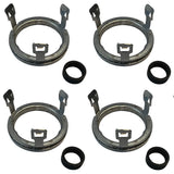 4 Pc Fuel Injectors Service Gasket Seal Rings Decouplers for N43 N53 N56 N63 N54
