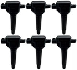 6 Ignition Coils for Suzuki Outboard EFI DF150 DF175 DF200 DF200Z DF250 DF300 V6