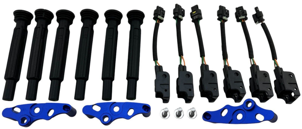 For: BMW) BOSCH 6PC DIRECT IGNITION COIL SET W/BOOTS & CLIPS For: BMW) BOSCH 6PC DIRECT IGNITION COIL SET W/BOOTS & CLIPS