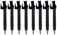 FITS 0986435410 0445117010 Fuel Injectors 6.6L V8 LML Reman Duramax Turbo Diesel