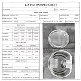 Forged Pistons & Rings / Pins Set fits Supra Aristo Altezza Mark II 2JZGTE Turbo