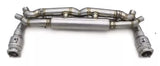 304 Stainless Exhaust System fits 2012-2019 Porsche 911 Turbo S 991.1 991.2 3.8T