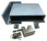 Bolt On Shipping Cargo Sea Container Storage Commercial High Security Lock + Box