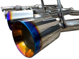 Hi FLow Catback Exhaust System Stainless Steel Muffler Delete Track System for 09-19 Nissan 370Z Fairlady Z
